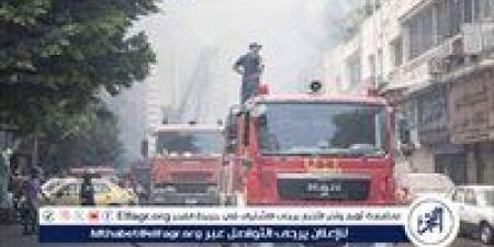 اخماد حريق هائل اندلع داخل منزل في بني مزار بالمنيا - الهلال الإخباري