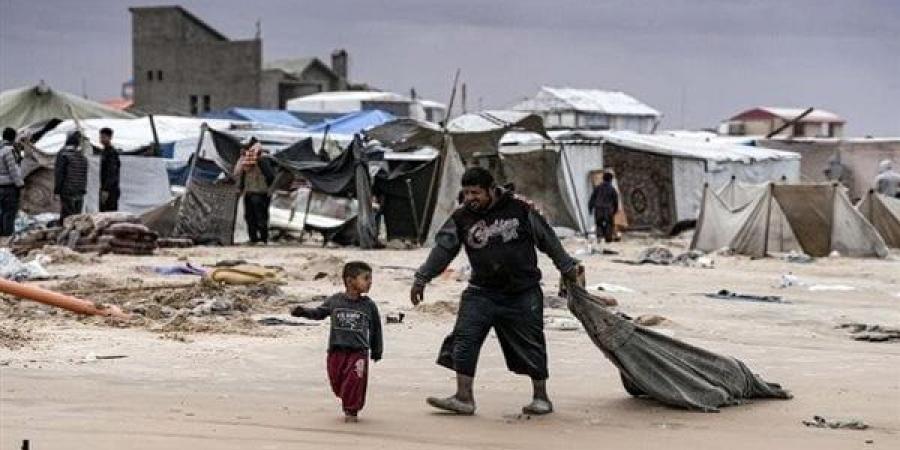 الأونروا تحذّر من مخاطر تعرض مئات الآلاف من الفلسطينيين فى غزة للبرد القارص - الهلال الإخباري