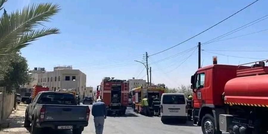 إمام مسجد يفقد 4 أطفال في حريق سكنه بعمّان - الهلال الإخباري