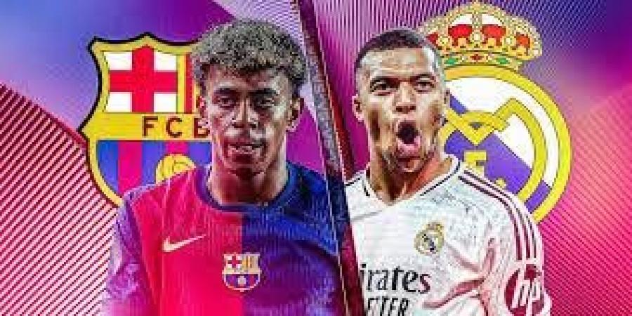 انتهاء الشوط الأول بفوز برشلونة على ريال مدريد 4-2 - الهلال الإخباري