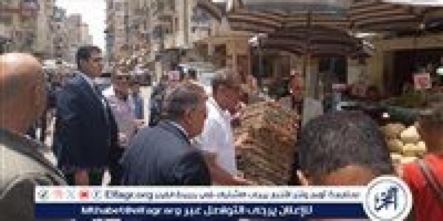 جولة محافظ الدقهلية في ميدان الشيخ حسانين وشارع السلخانة بالمنصورة - الهلال الإخباري