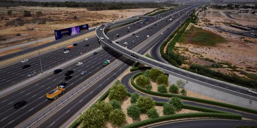 «طرق دبي» تنفذ جسراً بطول 700 متر للقادمين من شارع دبي-العين إلى ند الشبا - الهلال الإخباري