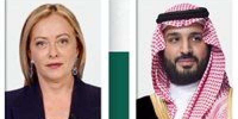 عاجل- ولي العهد السعودي ورئيسة وزراء إيطاليا يؤكدان على أهمية ضبط النفس في المنطقة - الهلال الإخباري