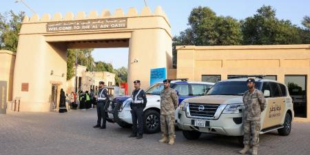 شرطة أبوظبي تشارك في ماراثون تحدي واحة العين - الهلال الإخباري