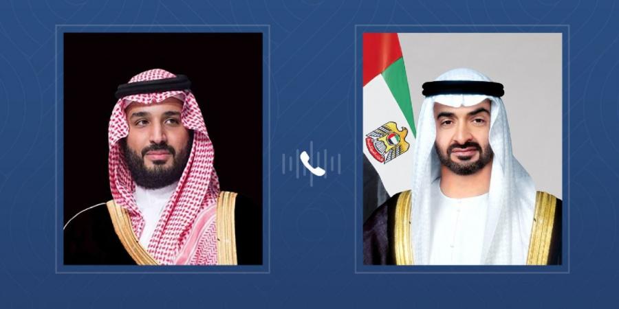 محمد بن زايد ومحمد بن سلمان يؤكدان أهمية الحفاظ على الاستقرار الإقليمي - الهلال الإخباري