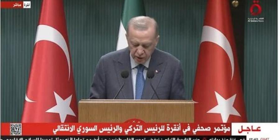 أردوغان: زيارة الرئيس السوري الانتقالي إلى تركيا تاريخية - الهلال الإخباري