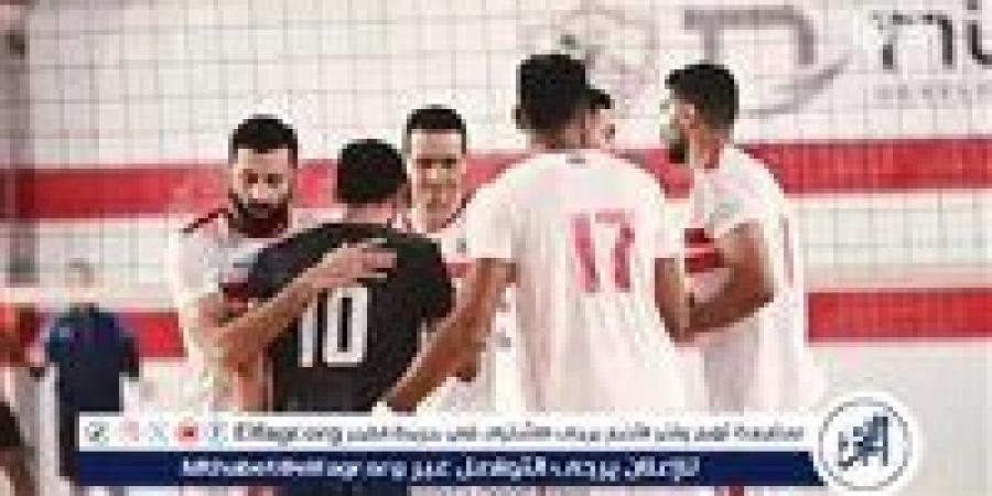 فريق الزمالك لكرة الطائرة ينتصر على الاتحاد السكندري في بطولة الدوري - الهلال الإخباري