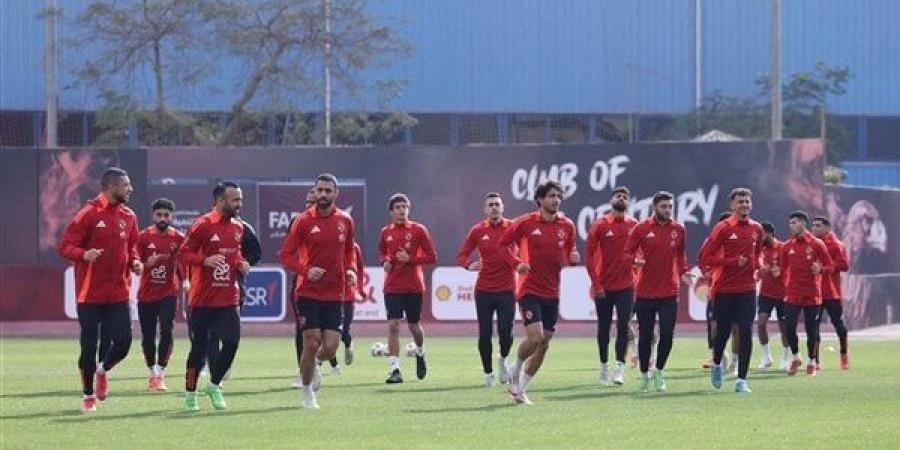 تفاصيل مران الأهلي استعدادا لمباراة غزل المحلة - الهلال الإخباري