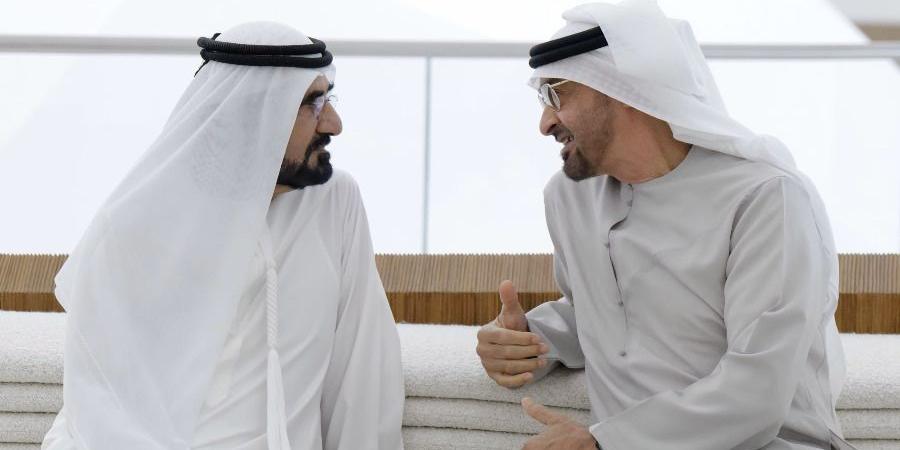 محمد بن زايد ومحمد بن راشد يرحبان بضيوف الإمارات المشاركين في القمة العالمية للحكومات 2025 - الهلال الإخباري