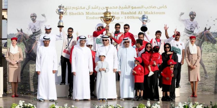 سيف المزروعي بطل كأس محمد بن راشد للقدرة - الهلال الإخباري