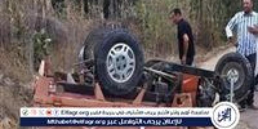 تصادم بين أتوبيس مدارس وتروسيكل بطريق دمو في الفيوم دون إصابات - الهلال الإخباري