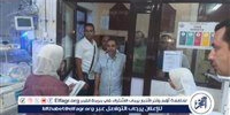 وكيل صحة أسيوط يتفقد سير العمل بمستشفي الحميات والجهاز الهضمي خلال إجازة عيد الأضحى - الهلال الإخباري