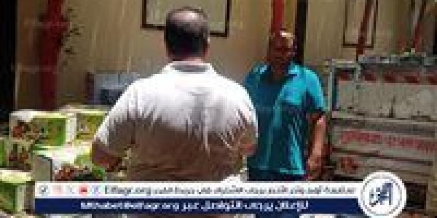 ضبط مصنع عصائر تحت بير السلم والتحفظ على 650 كرتونة من منتجاته ببني سويف - الهلال الإخباري